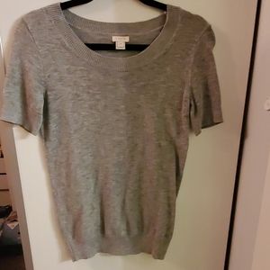 J crew short sleeve sweater